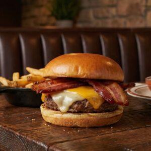 # 3 -Bacon Cheeseburger + French Fries