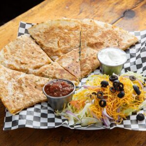 Chicken Quesadilla - Casa de Pizza & Wings