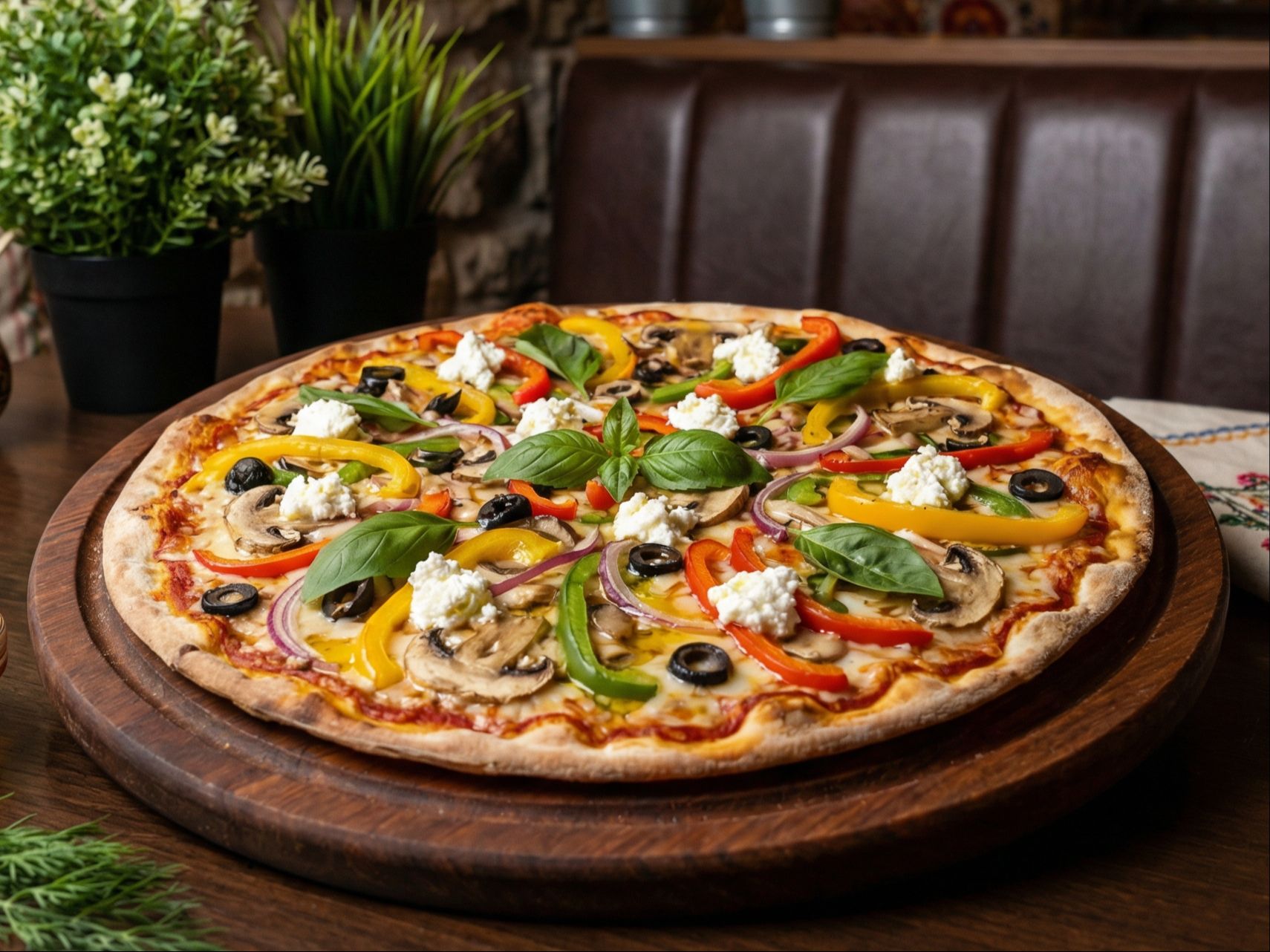 # 3 - Vegetarian 14" Pizza