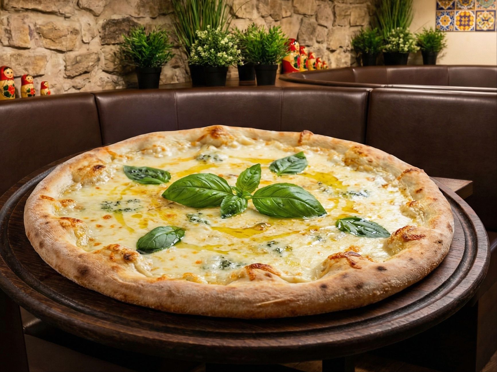 #6 - Five Cheese 14" Pizza