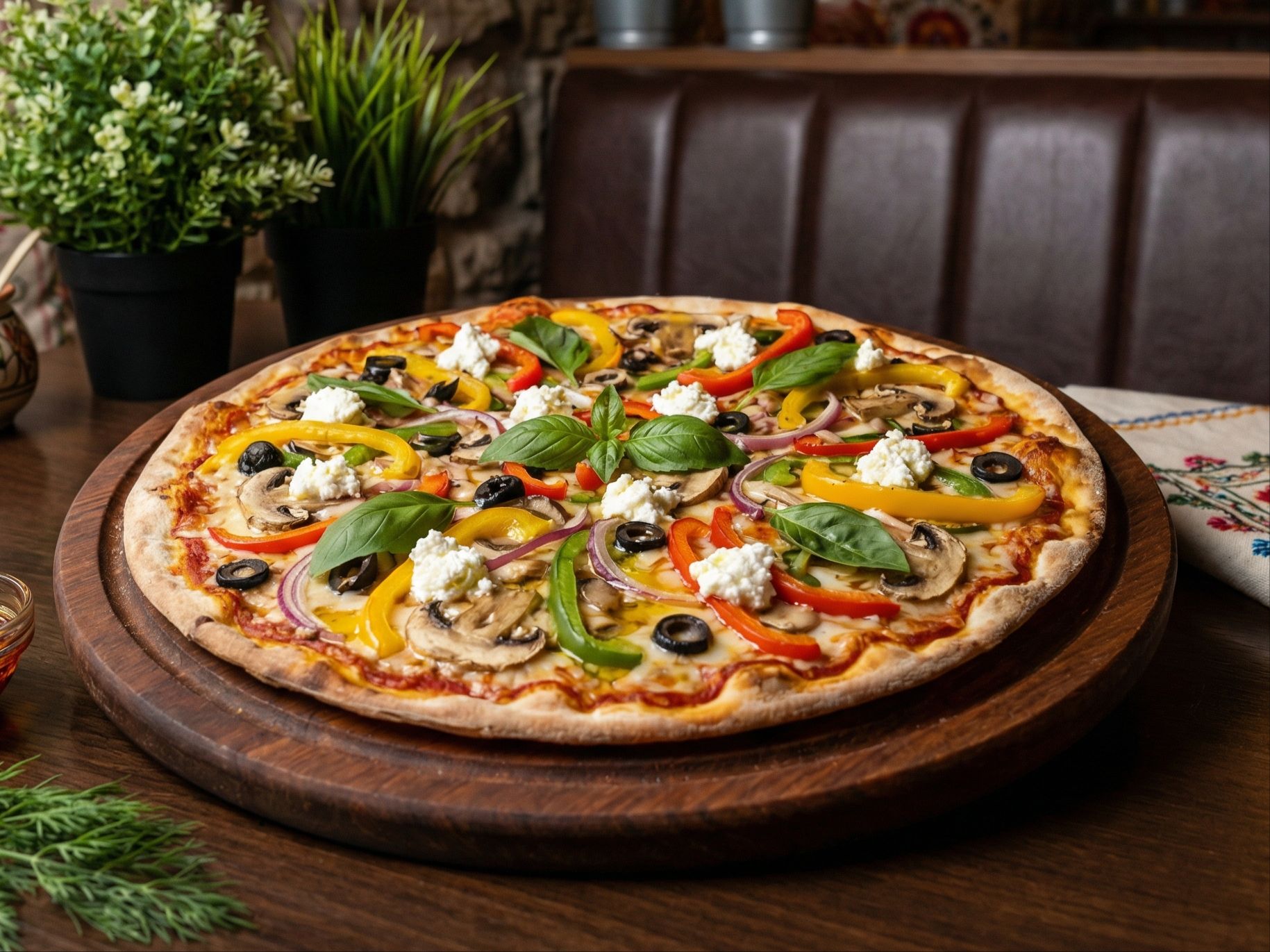 # 3 - Vegetarian 16" Pizza
