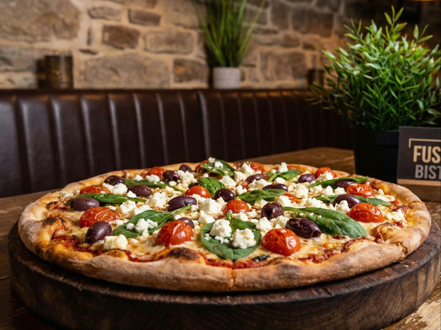 # 9 - Greek 16" Pizza