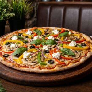 # 3 - Vegetarian 18" Pizza
