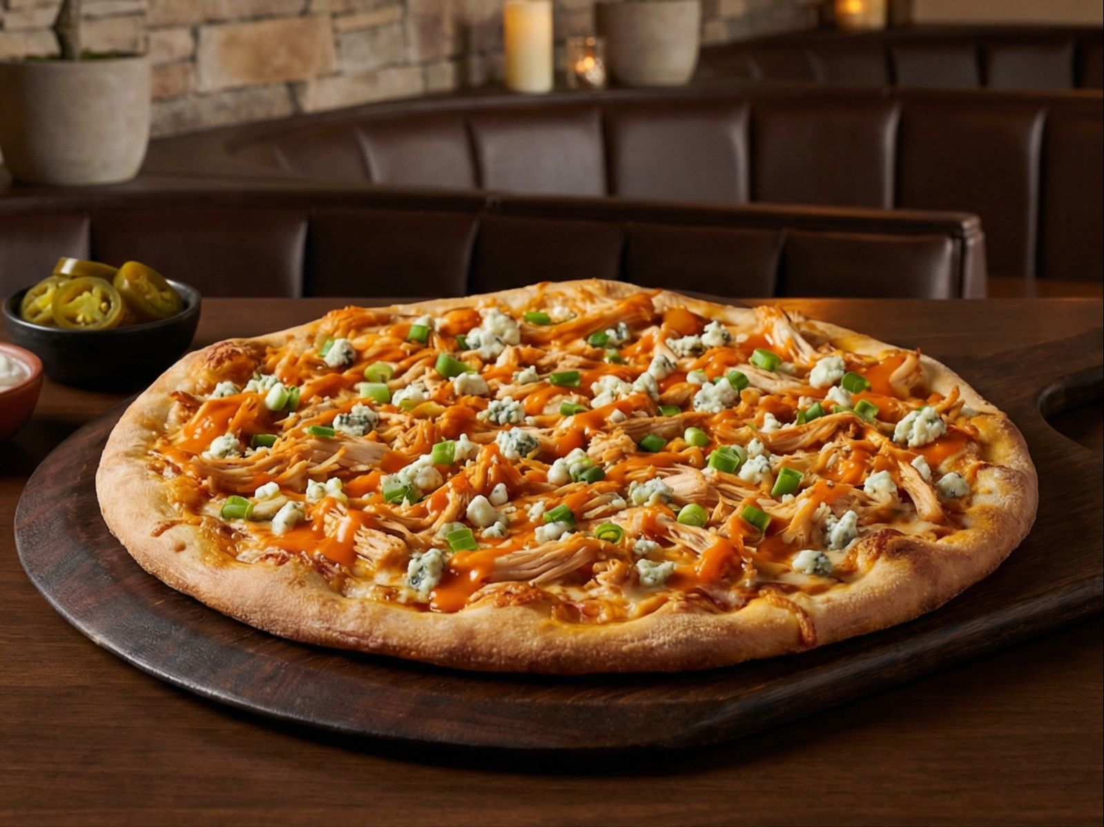 # 14 - Buffalo Chicken 18" Pizza