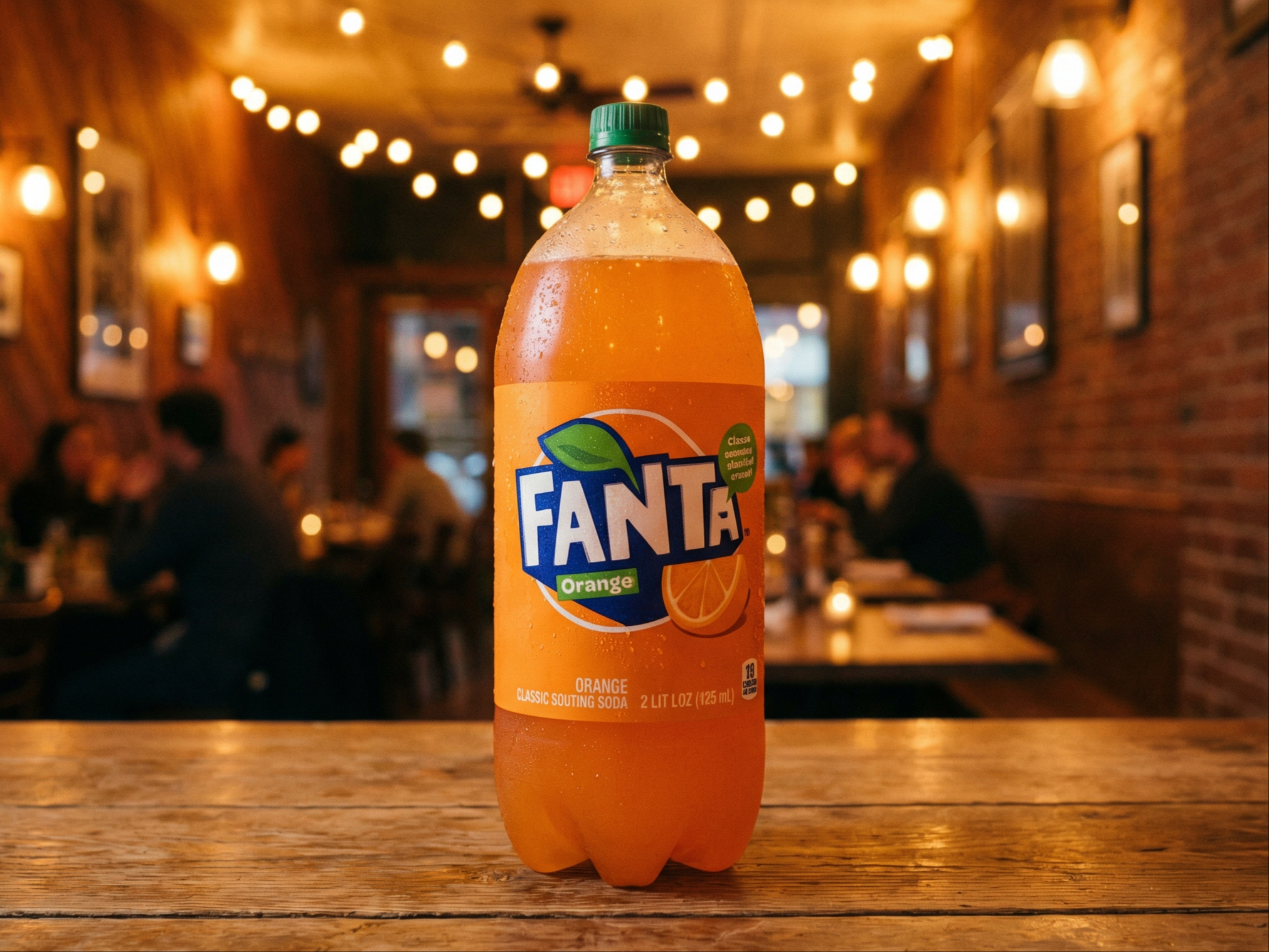 2 Liter Soda Orange Fanta