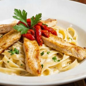 Chicken Fettuccine Alfredo