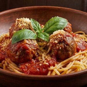 Spaghetti with Meatballs
