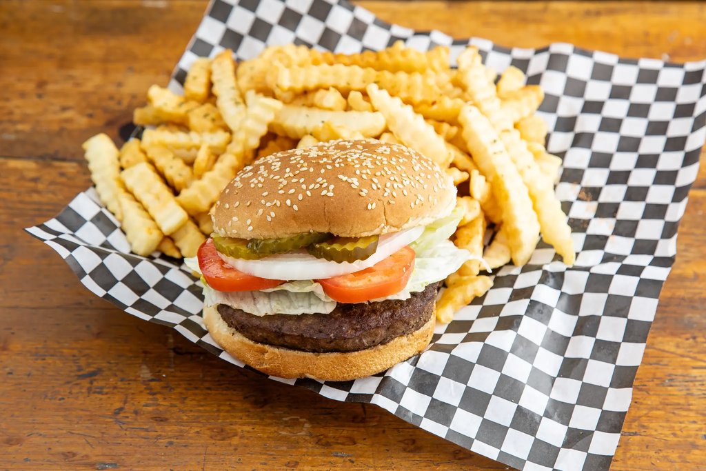 # 3 -Bacon Cheeseburger + French Fries