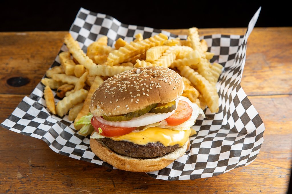 # 2 -Cheeseburger + French Fries