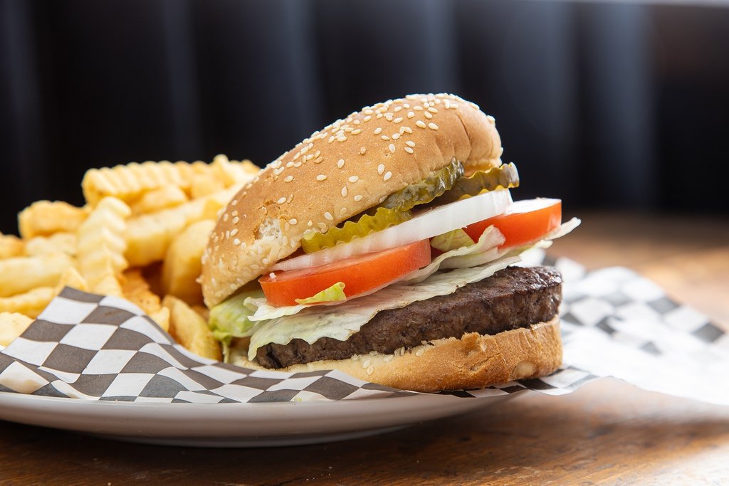 # 1 - Hamburger + French Fries